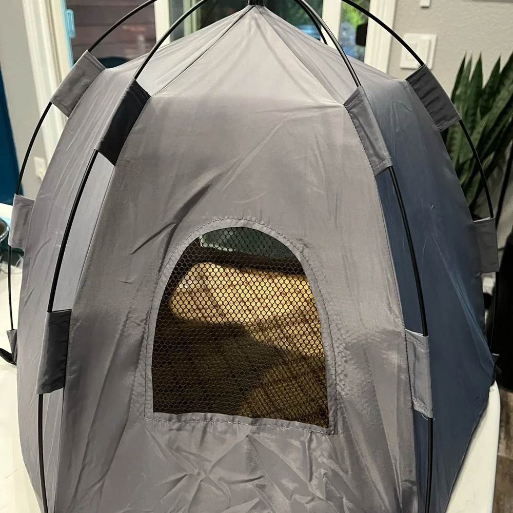Gray Pet Tent